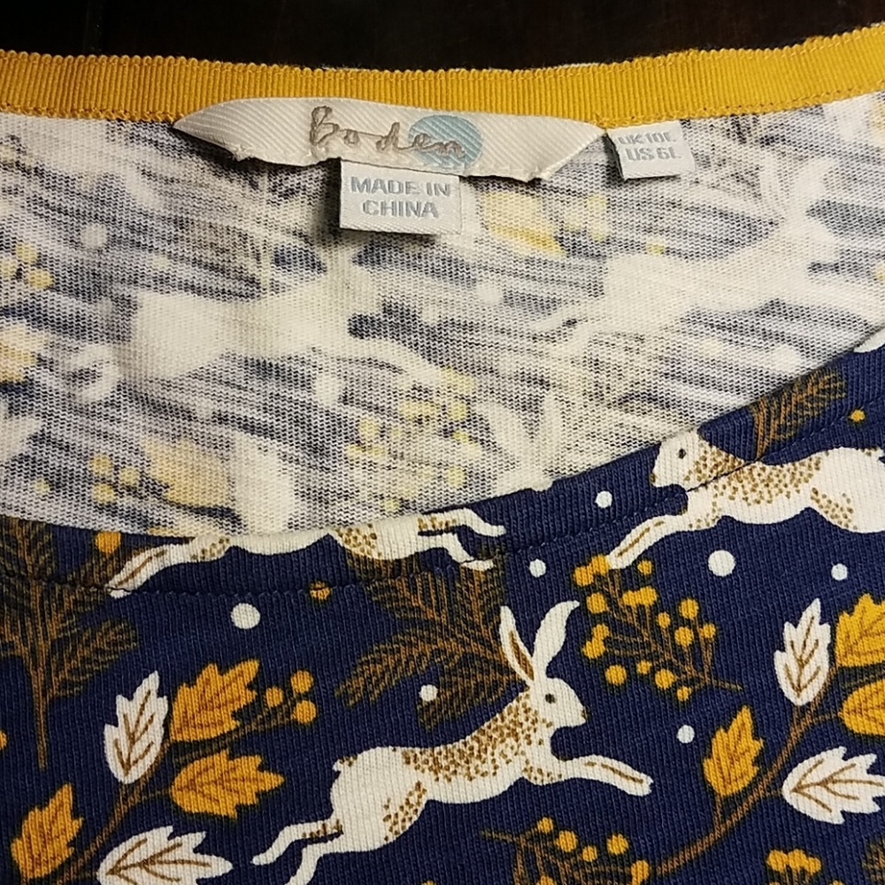 Penny Jersey Dress Field Hare